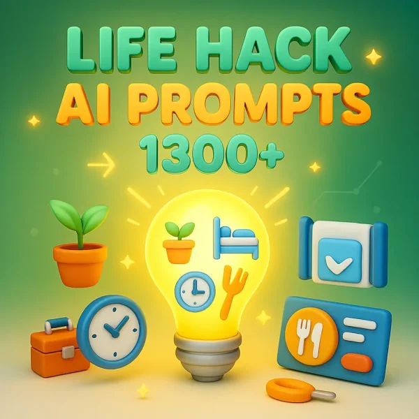 1300+ Life Hack AI Prompts | Digi Academy